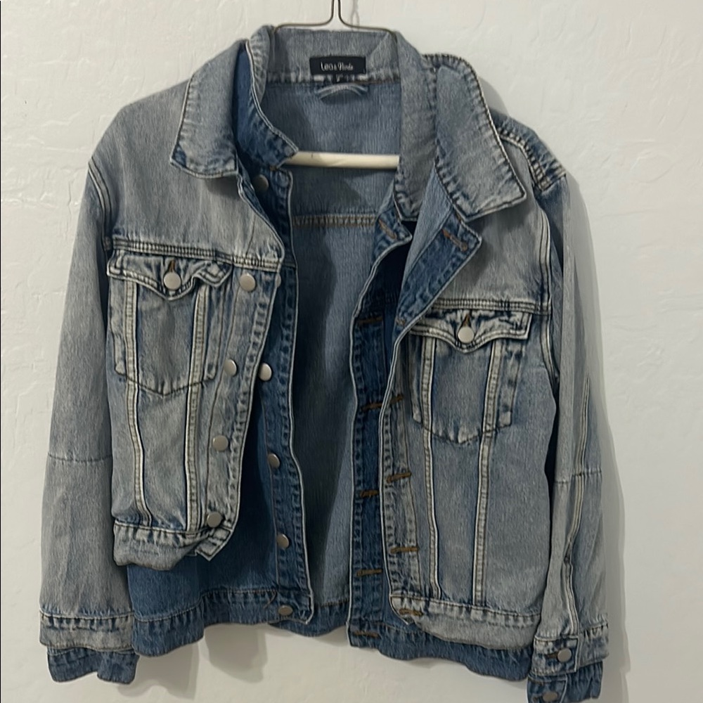 Dohble Lined Blue Denim Jacket